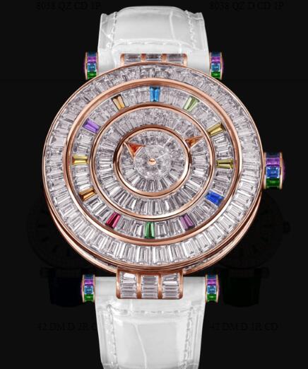 Review Franck Muller Round Ladies Double Mystery Replica Watch for Sale Cheap Price 42 DM COL DRM BAG C BAG